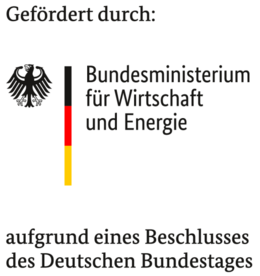 Gefördert durch: Bundesministerium für Wirtschaft und Energie auf Grund eines Beschlusses des Deutschen Bundestages